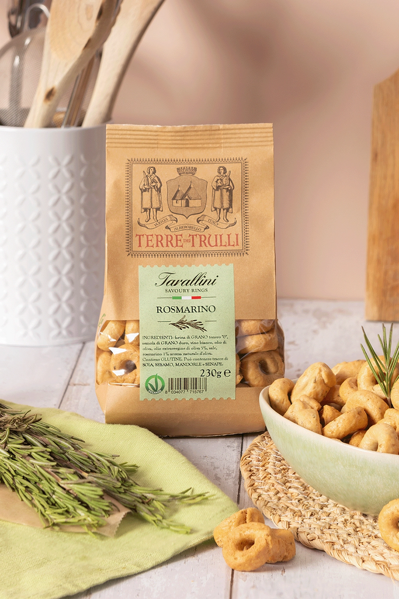 Tarallini - Savoury Rings with Fennel Seeds - 230g