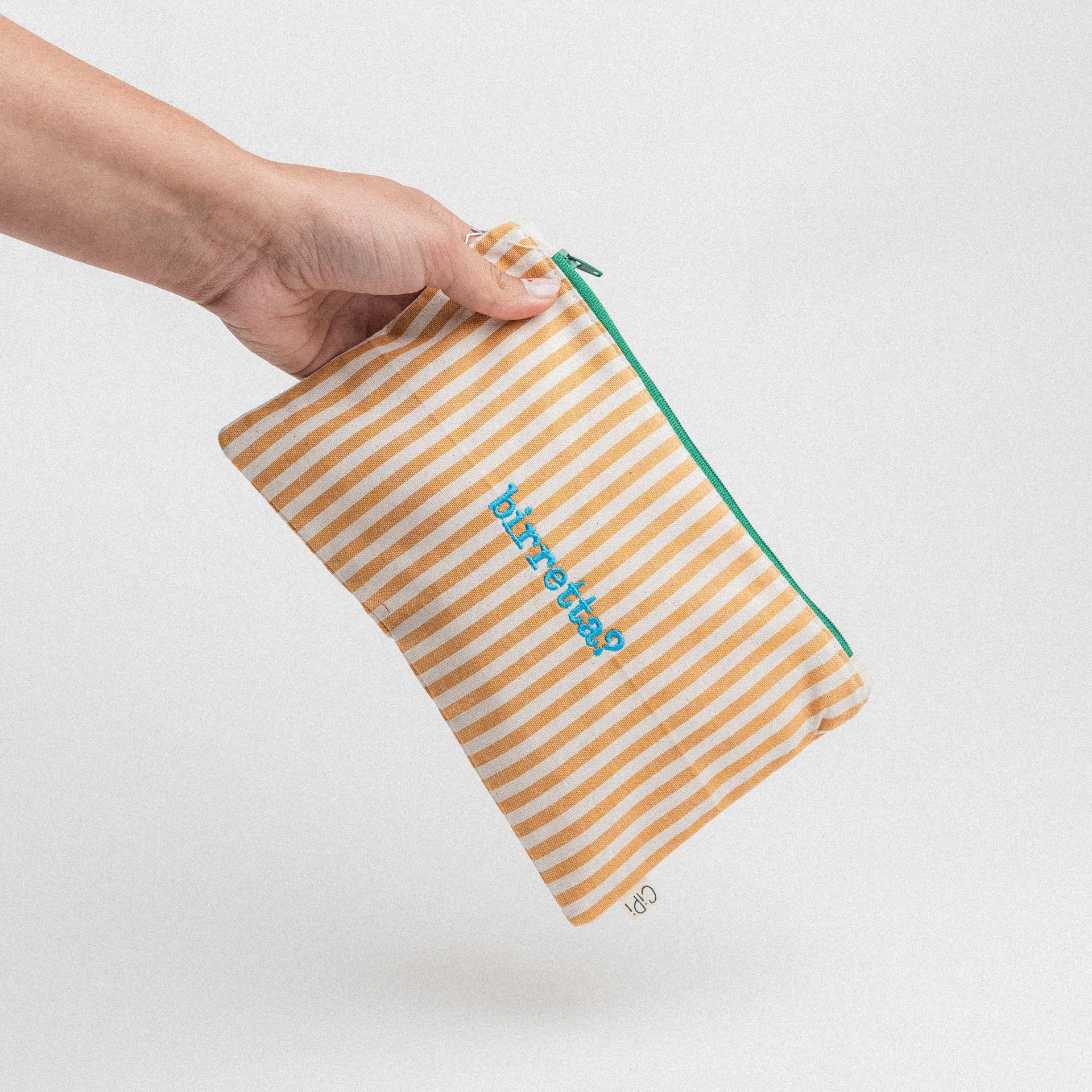Embroidered Pouch Bag