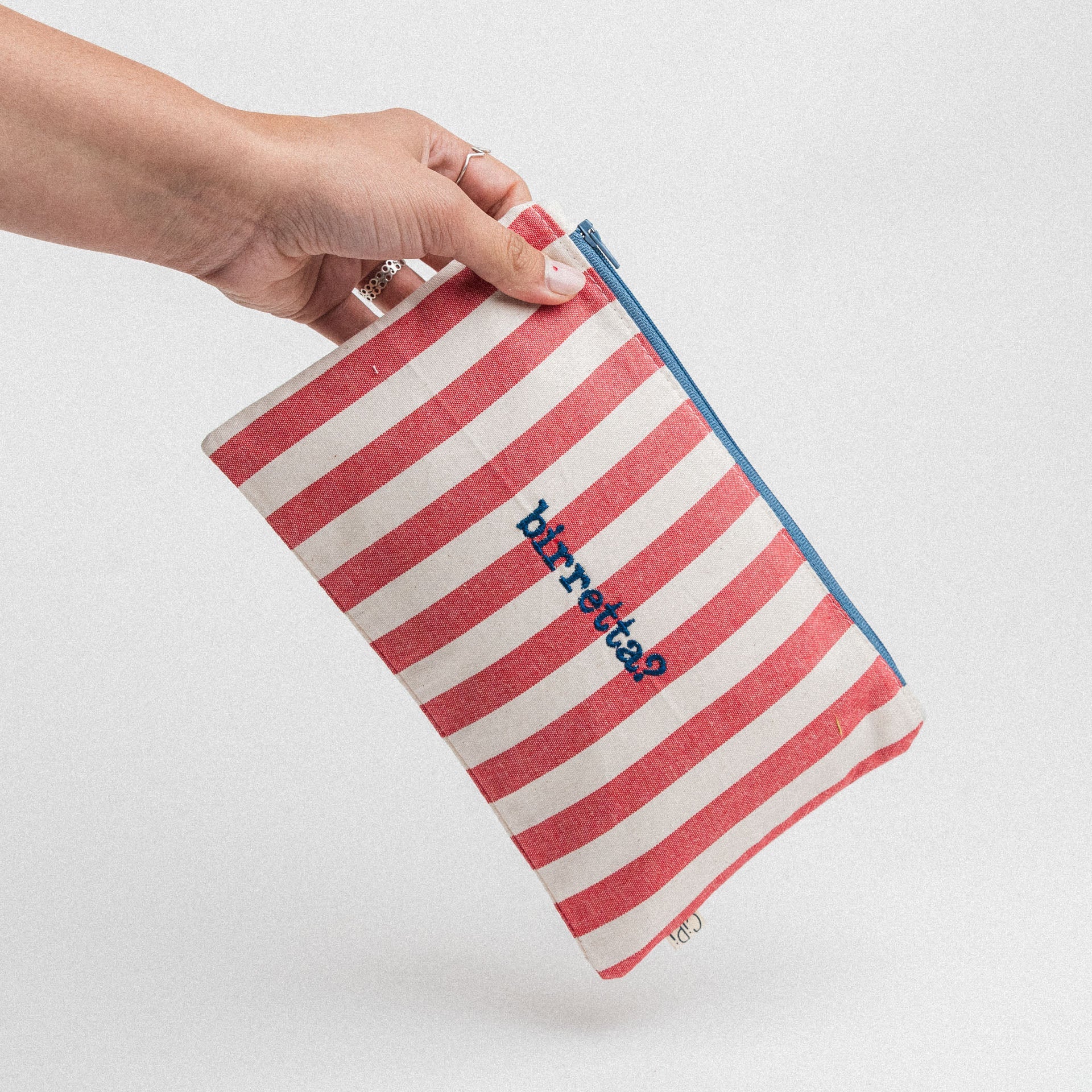 Embroidered Pouch Bag