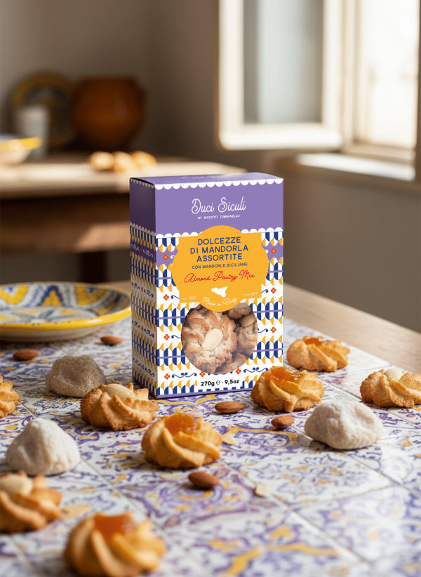 Sicilian Pastry, Dolcezze di Mandorle Miste, 270g