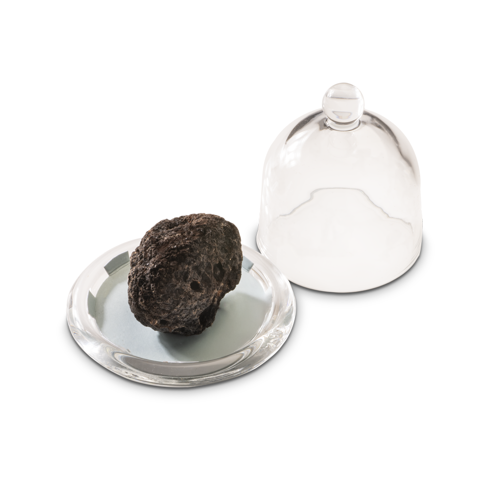 Tartufo al cioccolato - Cloche Design Nero, 50 g