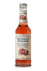 Premium Sicilian Soft Drink – Pomegranate and Elderflower, 275 ml