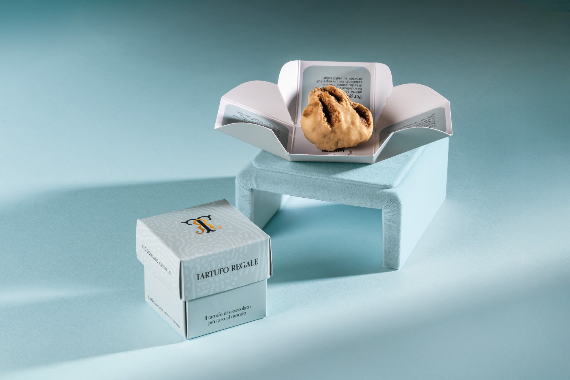 Tartufo al cioccolato - Box To Share Alba White, 20g