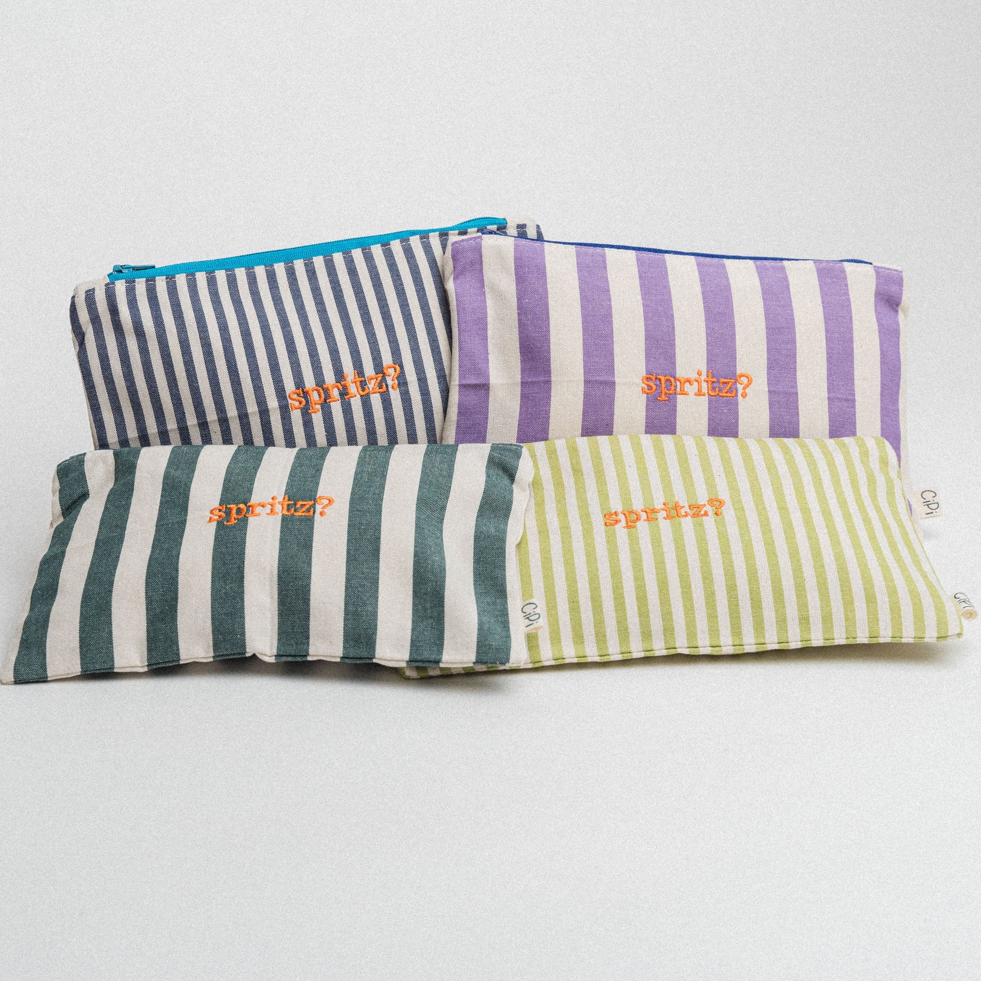 Embroidered Pouch Bag