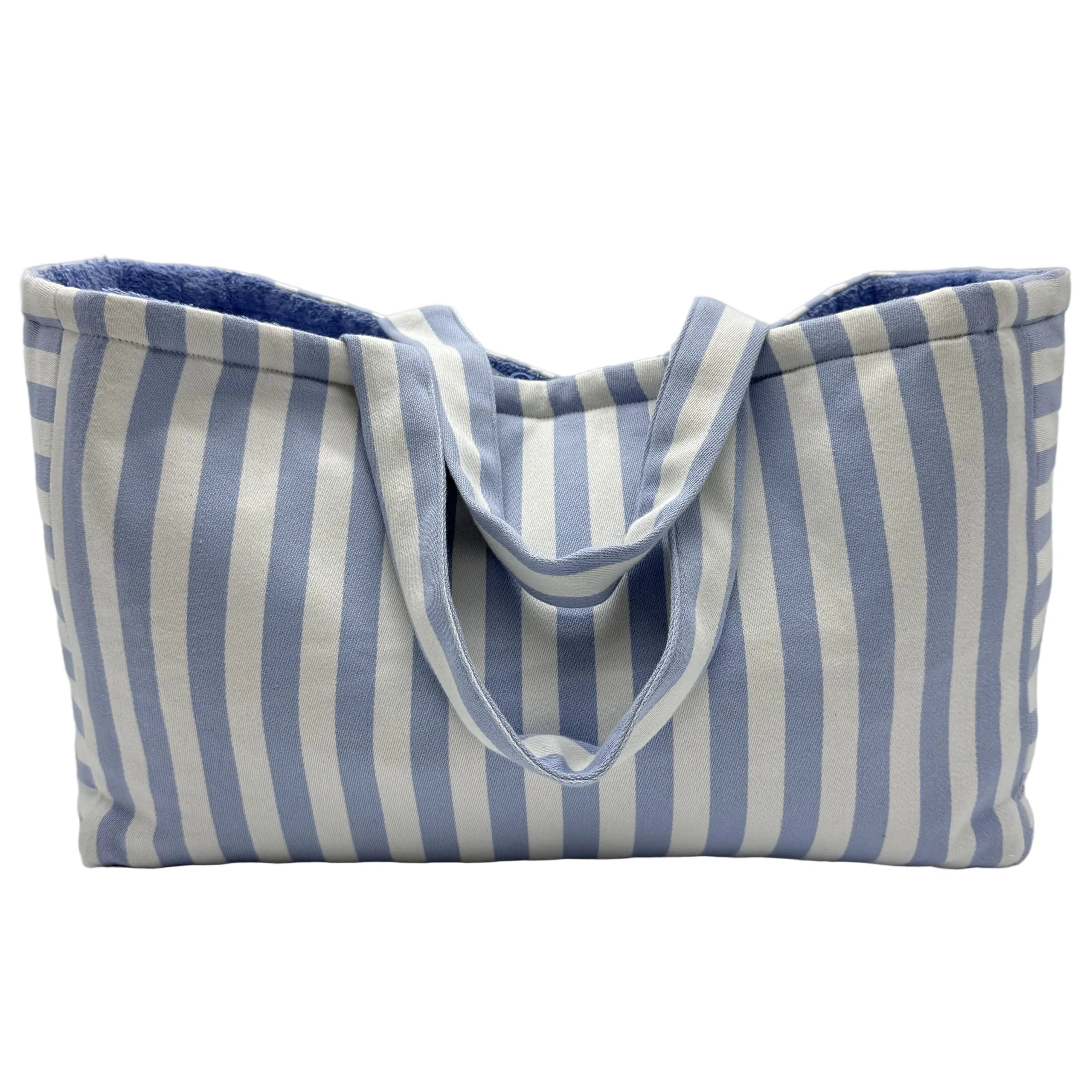 Borsa da spiaggia e piscina, modello Ankara Largo - Azzurro