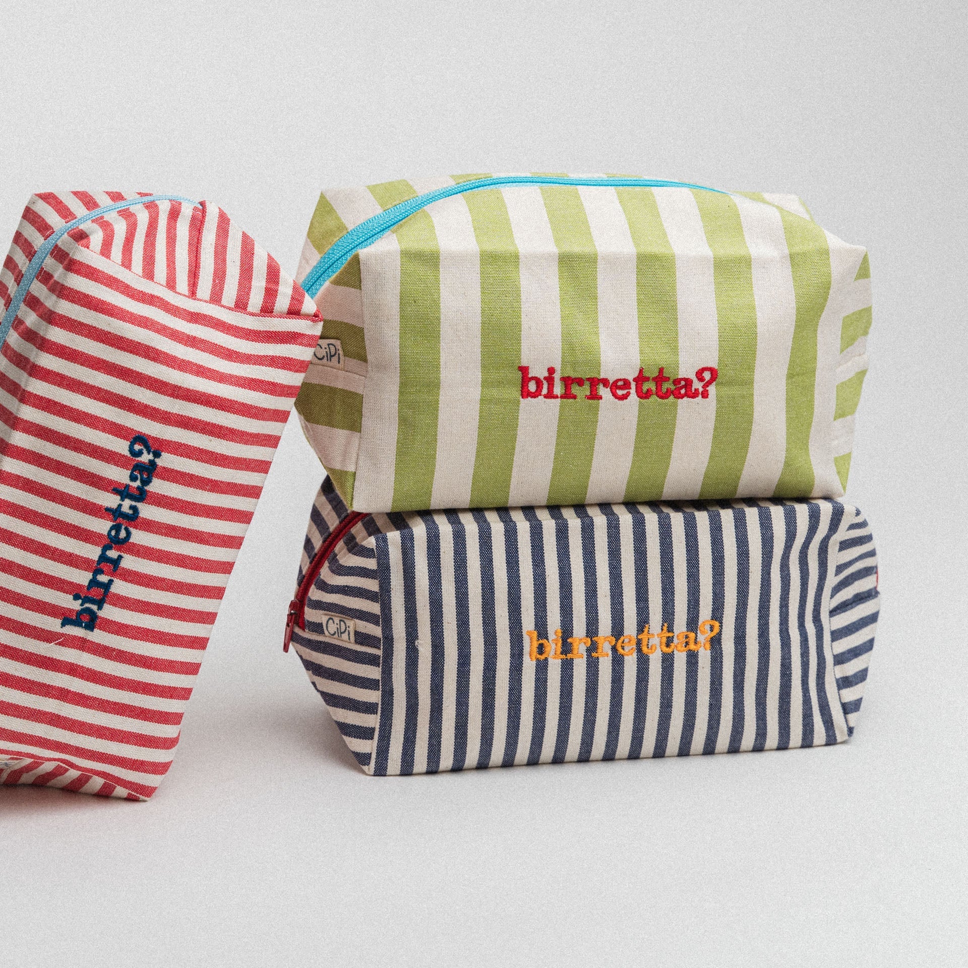 Embroidered Wash Bag