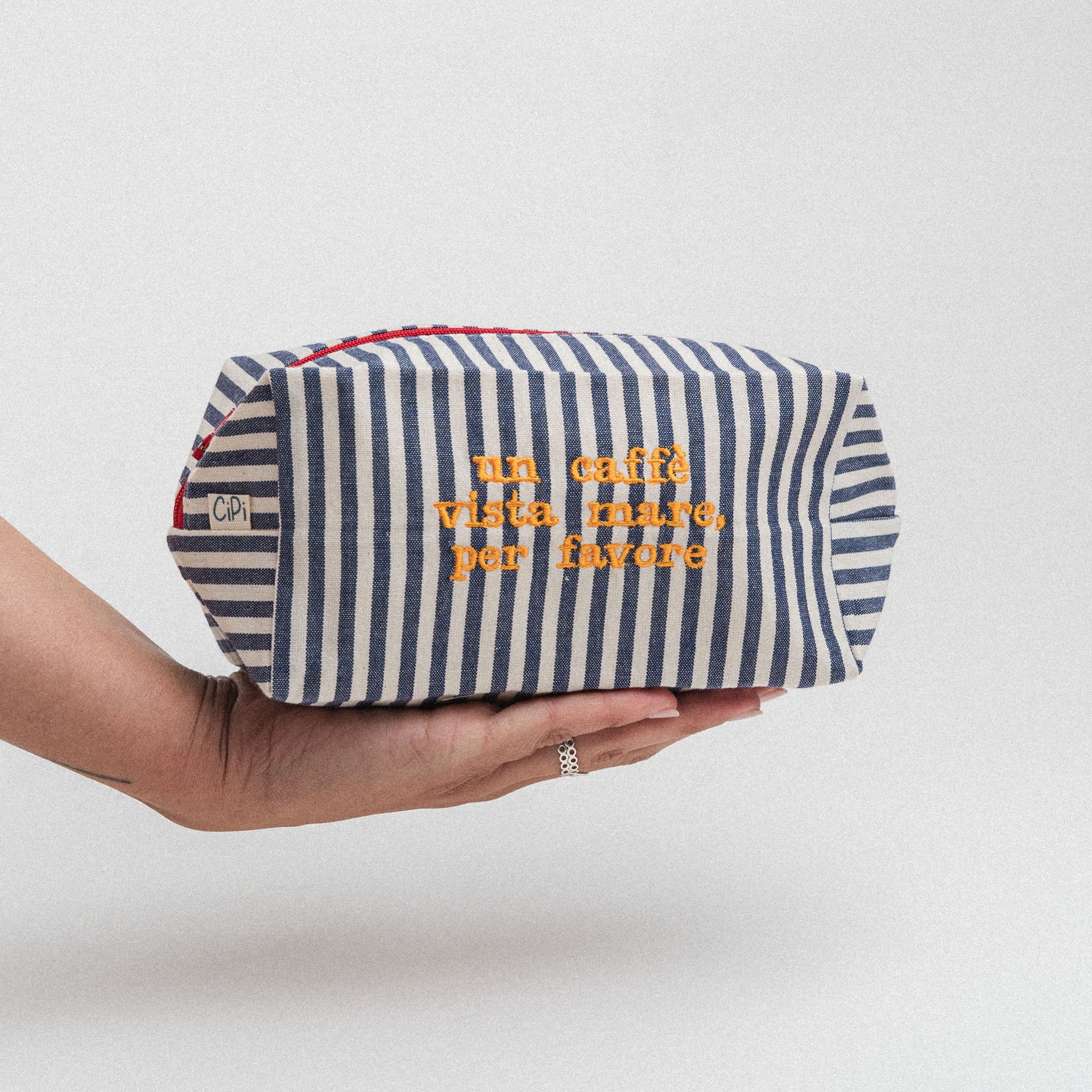 Embroidered Wash Bag