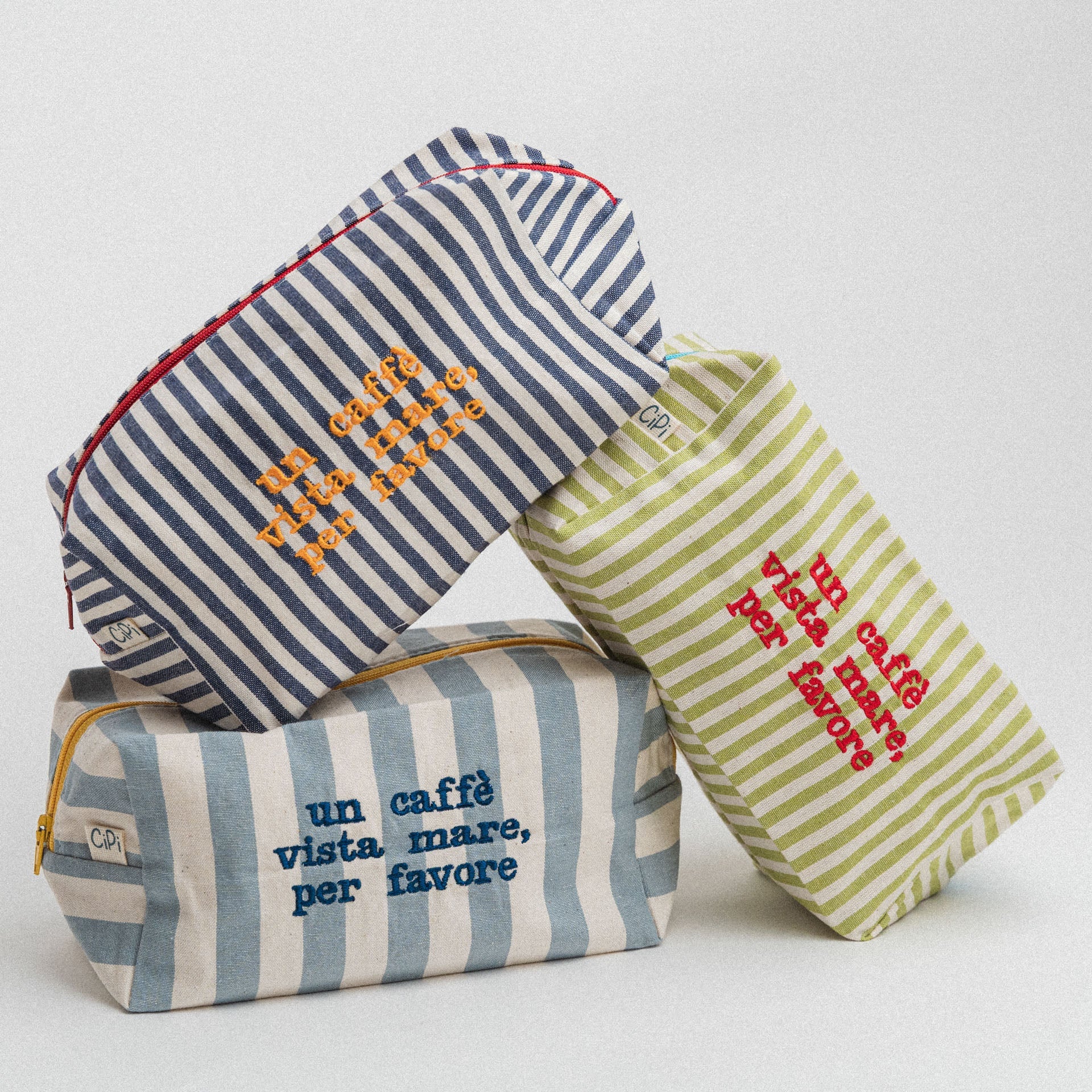Embroidered Wash Bag