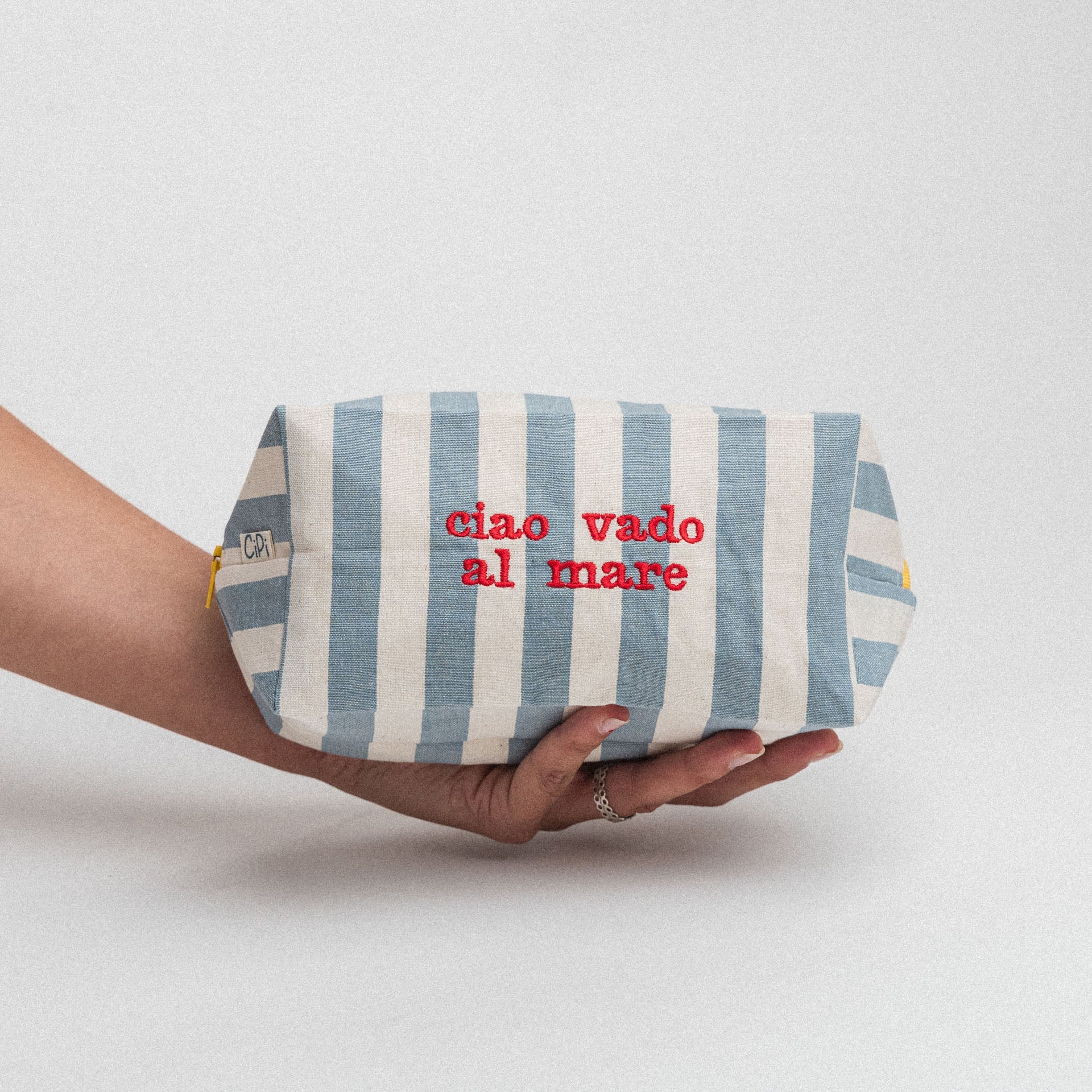 Embroidered Wash Bag
