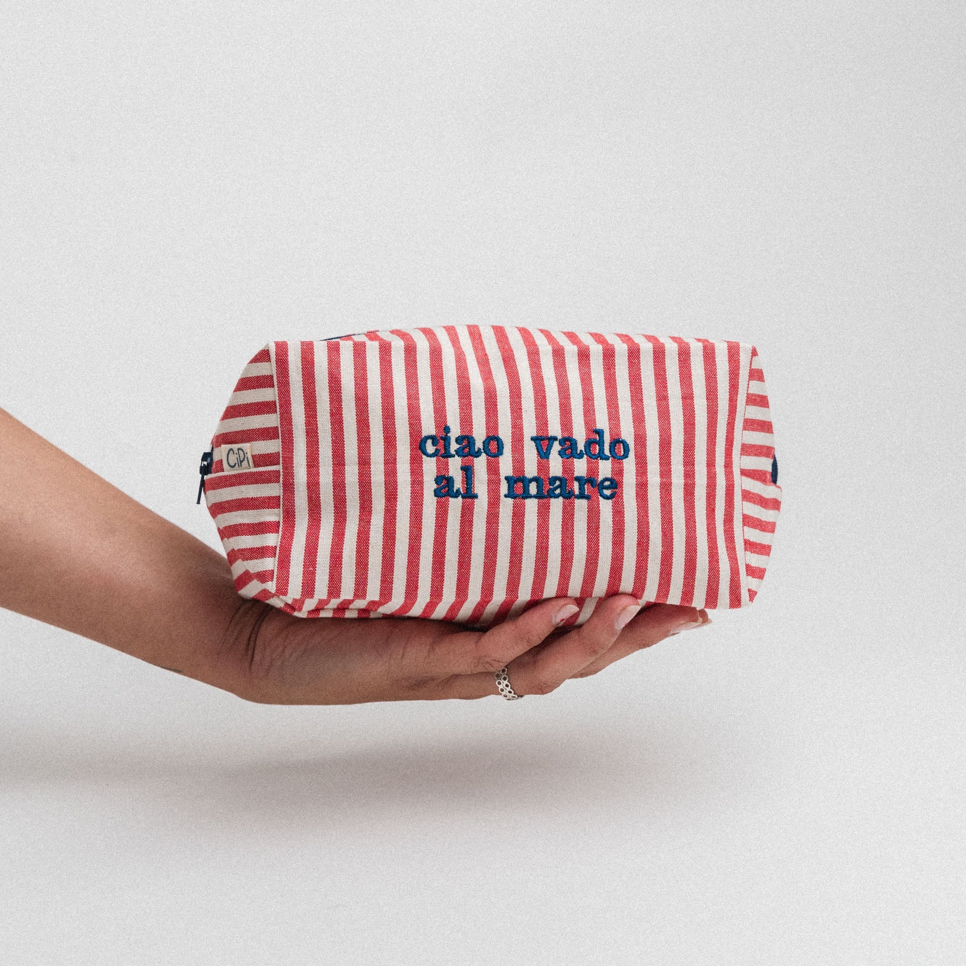 Embroidered Wash Bag