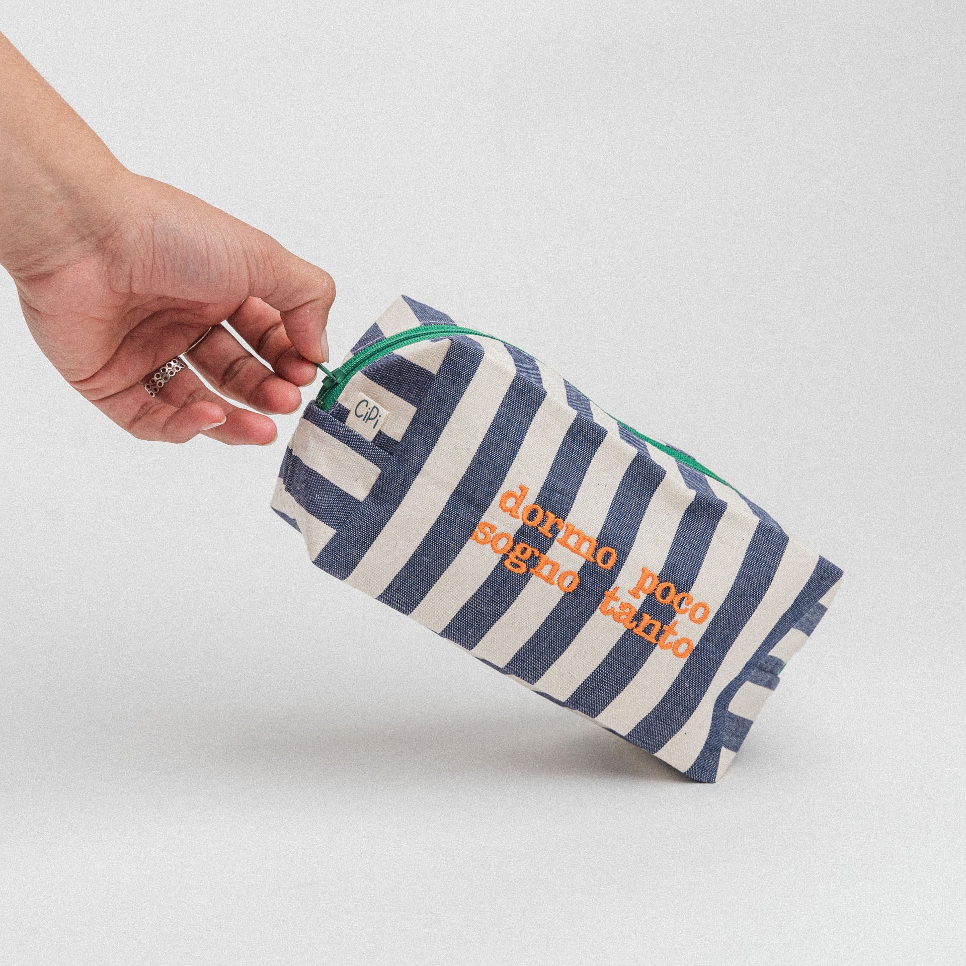 Embroidered Wash Bag