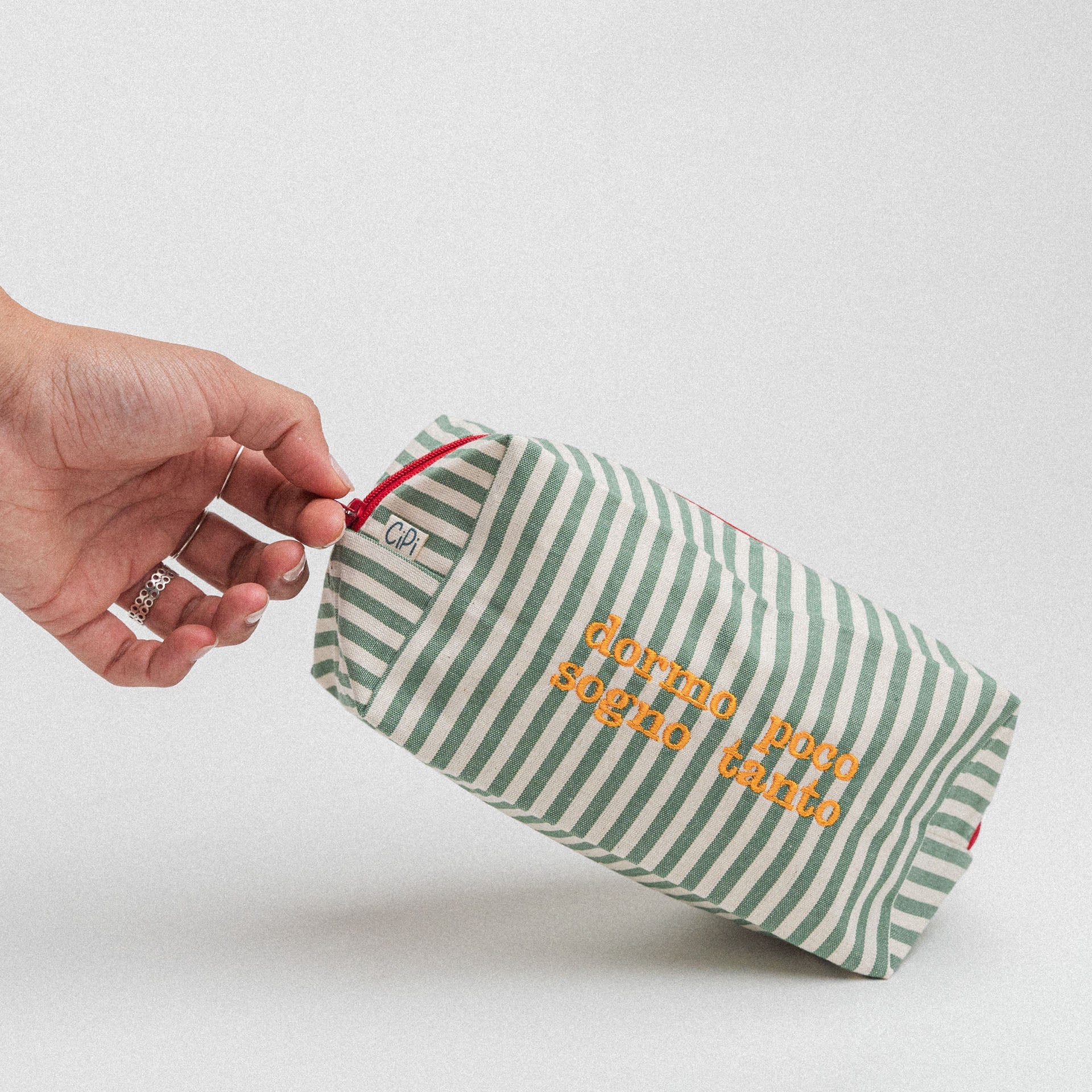 Embroidered Wash Bag