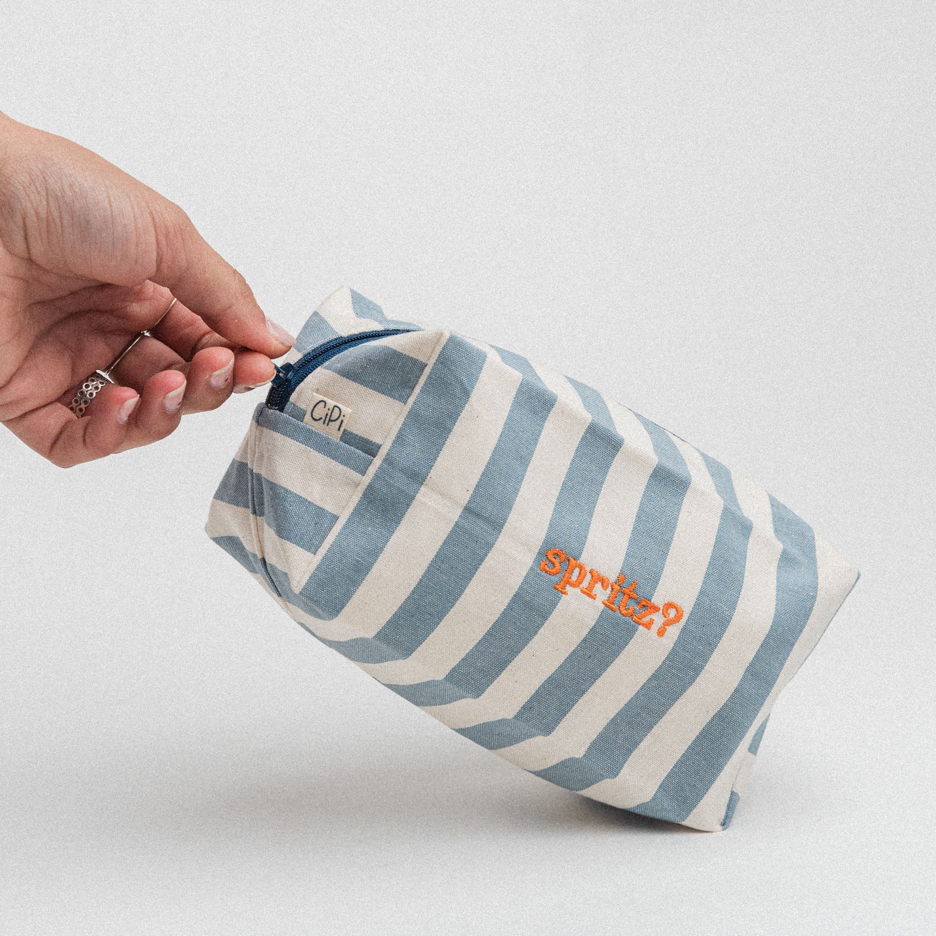 Embroidered Wash Bag