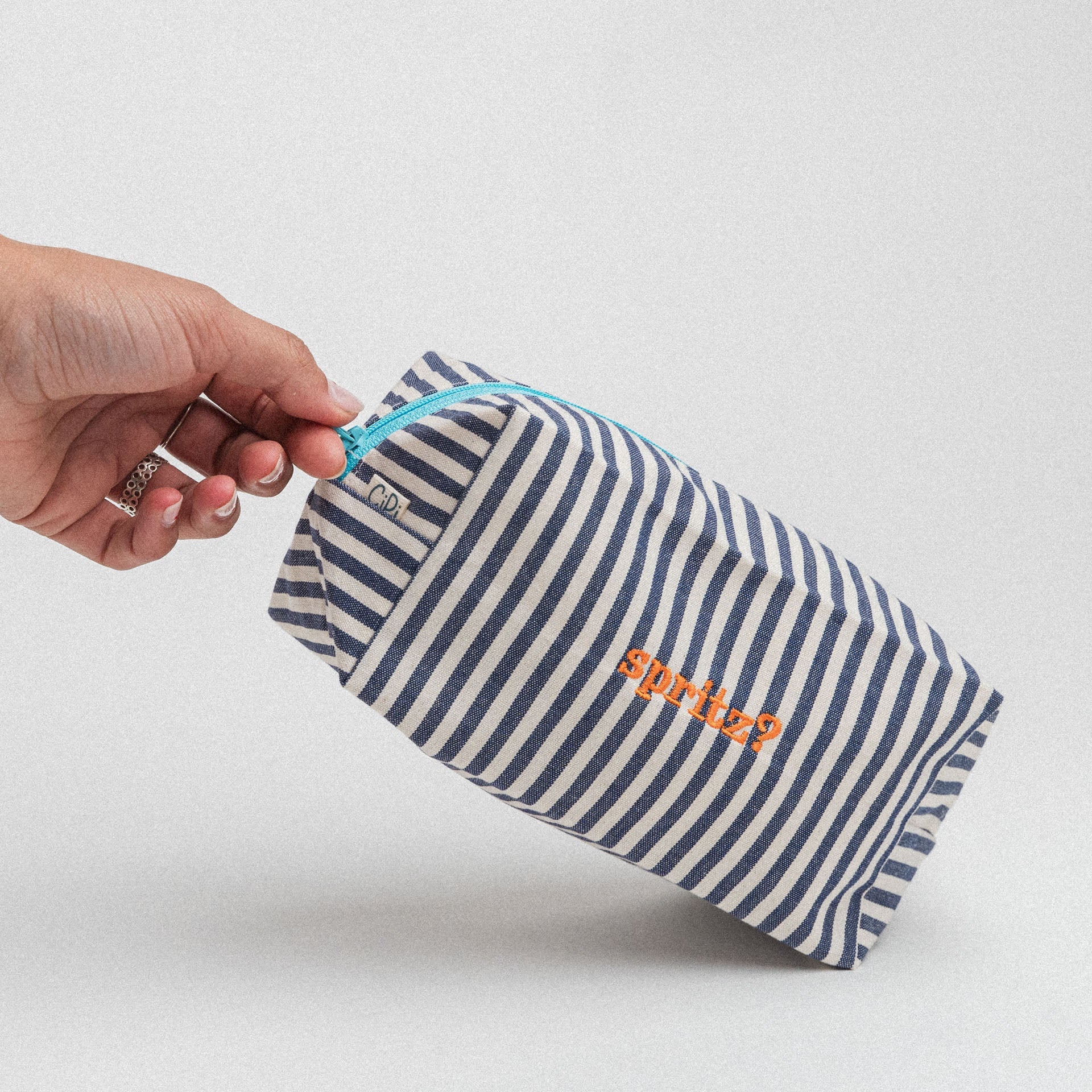Embroidered Wash Bag